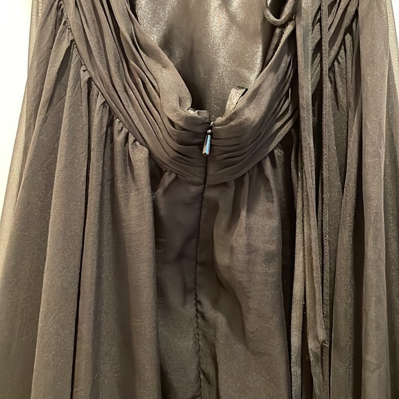 Mac Duggal black maxi dress. - Picture 7 of 9